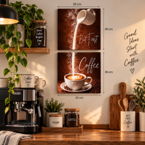 Coffee Time Wall Art Set